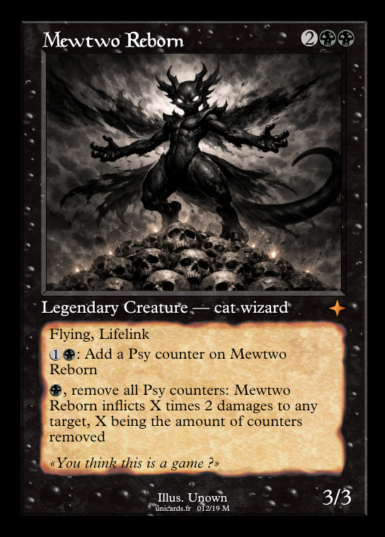 Mewtwo Reborn — card image
